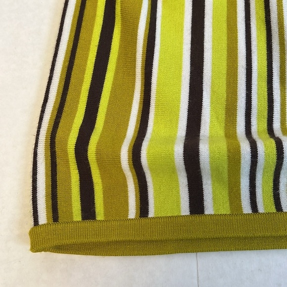 ARITZIA SUNDAY BEST JETT DRESS GREEN BROWN YELLOW SIZE LARGE - Picture 11 of 16